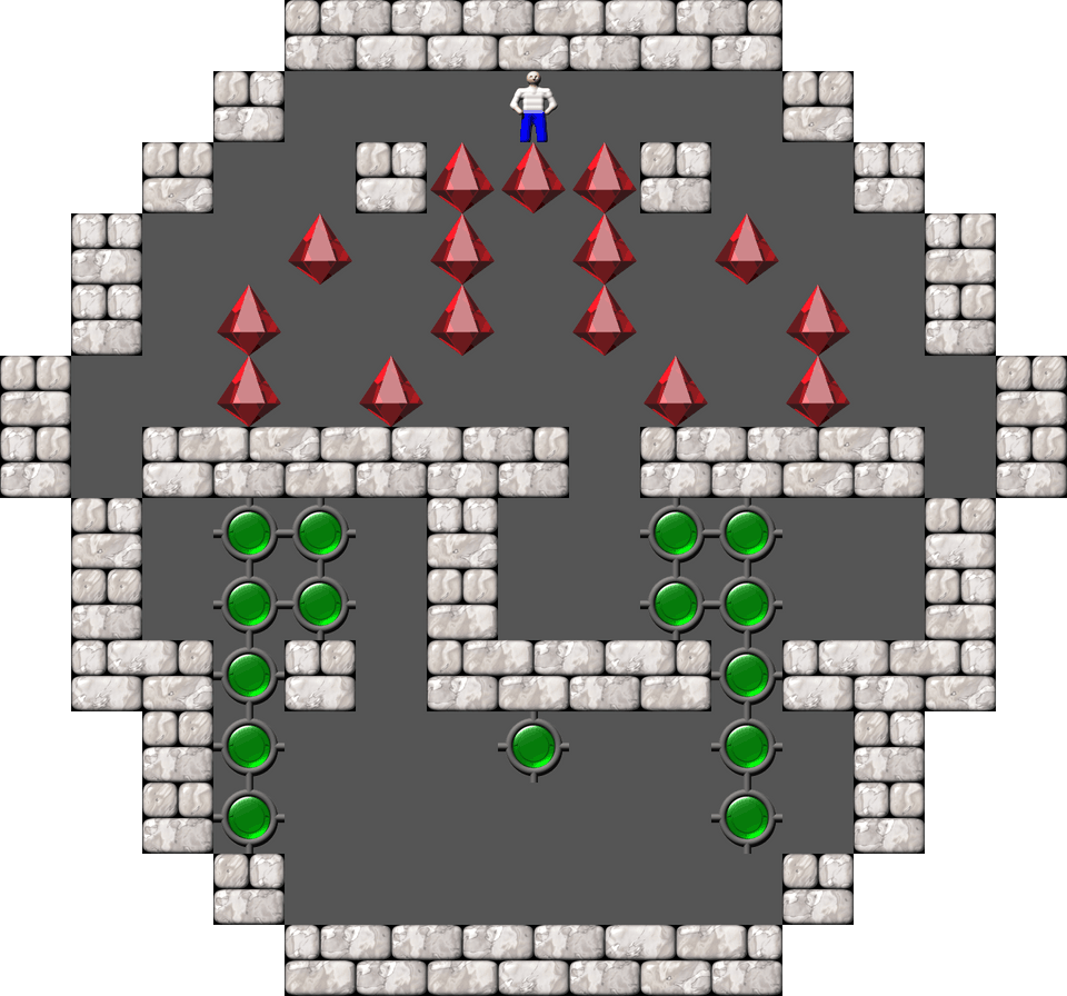 Sokoban ACSmileys 4 level 37